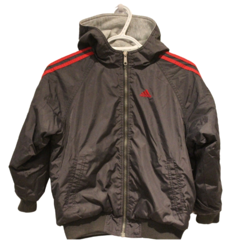 2/$50 🏷 Adidas Reversible Winter Coat Size 8/10